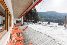 Hotel Frida - Parkplatz und Zugangsweg